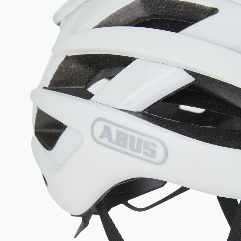 Cască de ciclism ABUS AirBreaker polar white matt 7