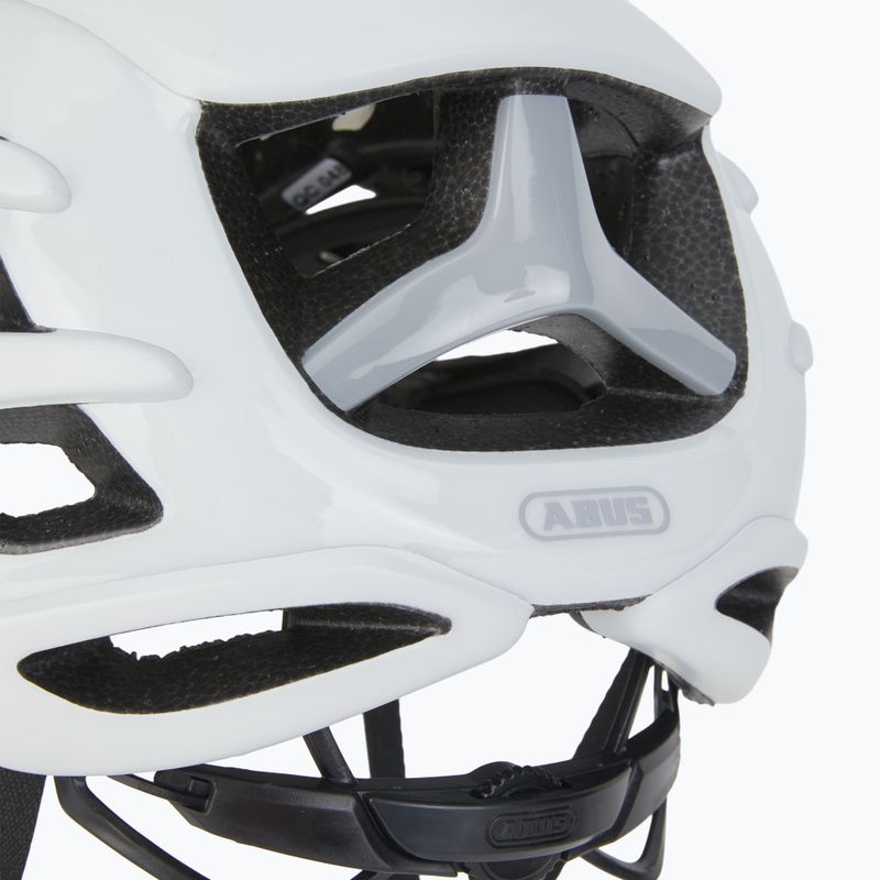 Cască de ciclism ABUS AirBreaker polar white matt 8