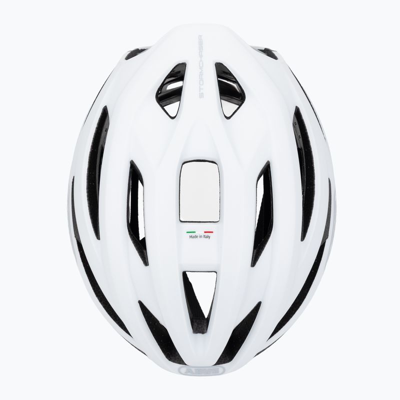 Cască de ciclism ABUS StormChaser Ace polar white 6