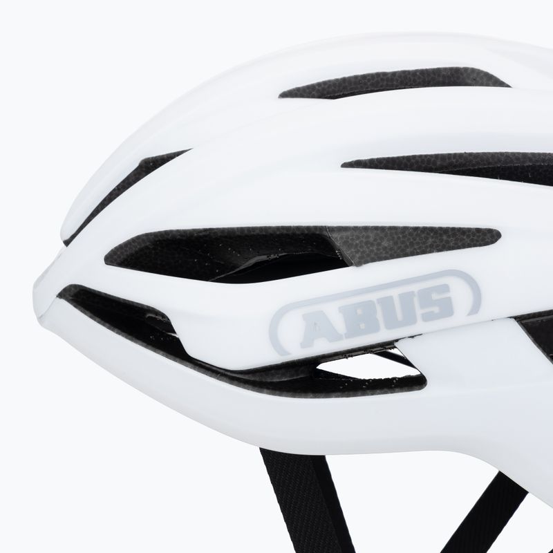 Cască de ciclism ABUS StormChaser Ace polar white 7