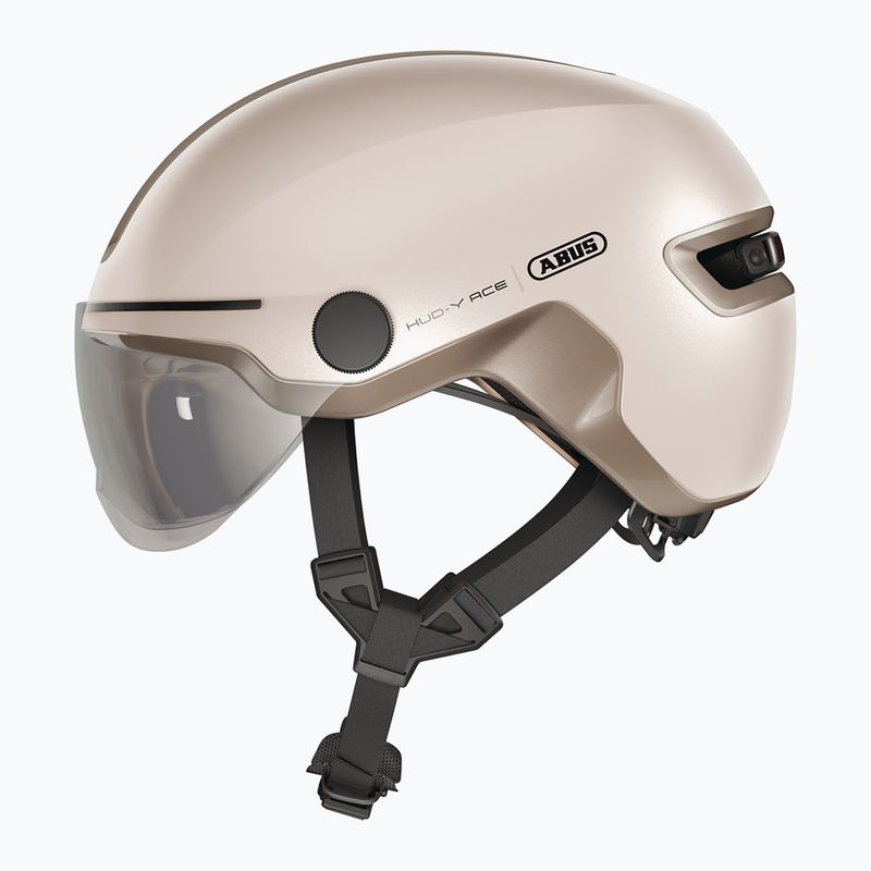 Cască de bicicletă ABUS Hud-y Ace champagne gold 4