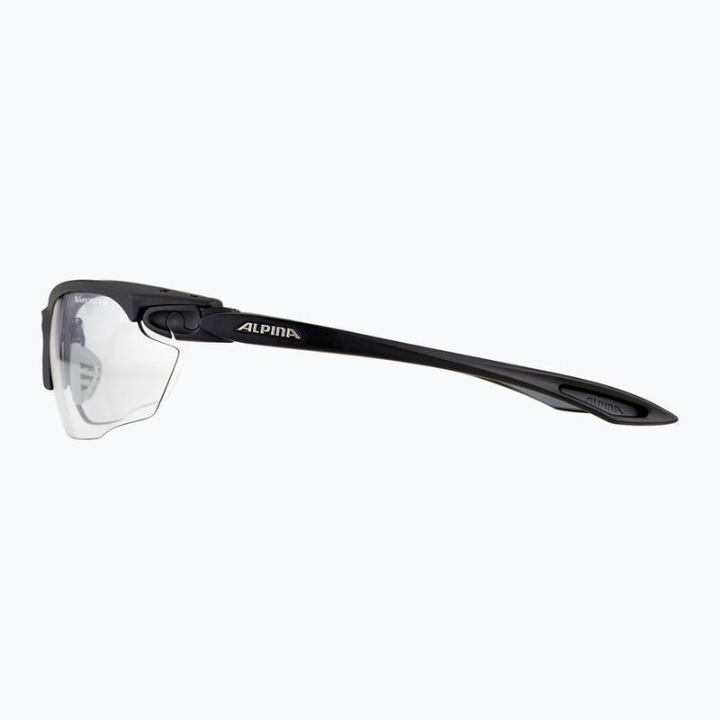 Ochelari de protecție pentru bicicletă Alpina Twist Four V black matte/black 8