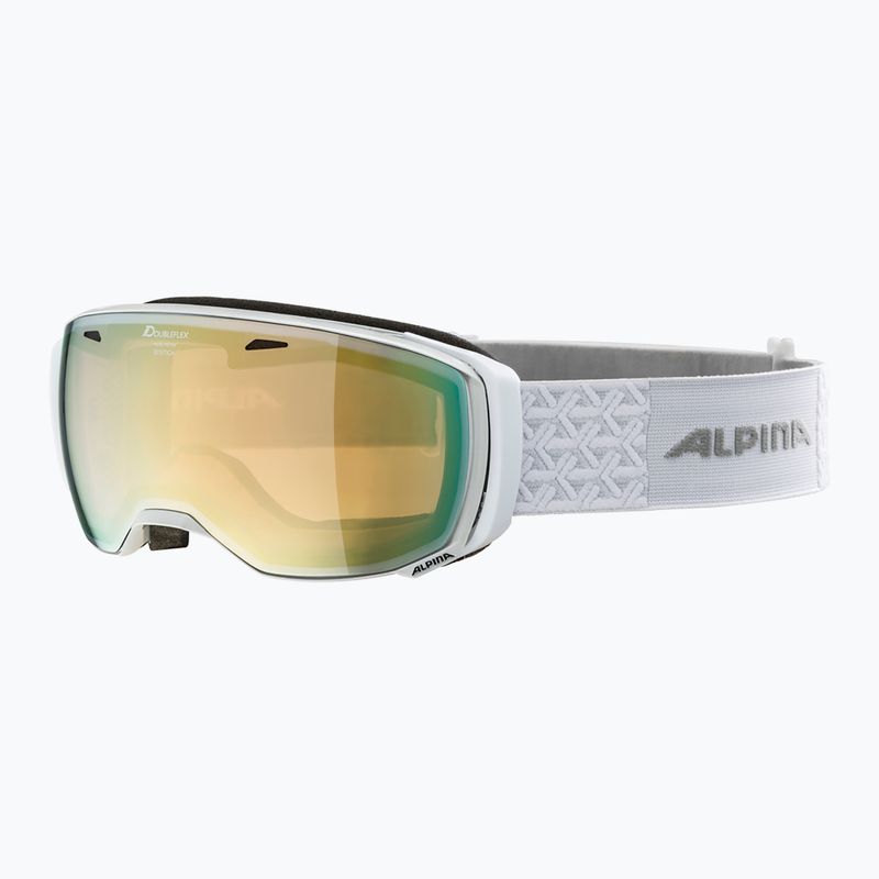 Ochelari de schi Alpina Estetica Q-Lite pearlwhite gloss/mandarin sph 6