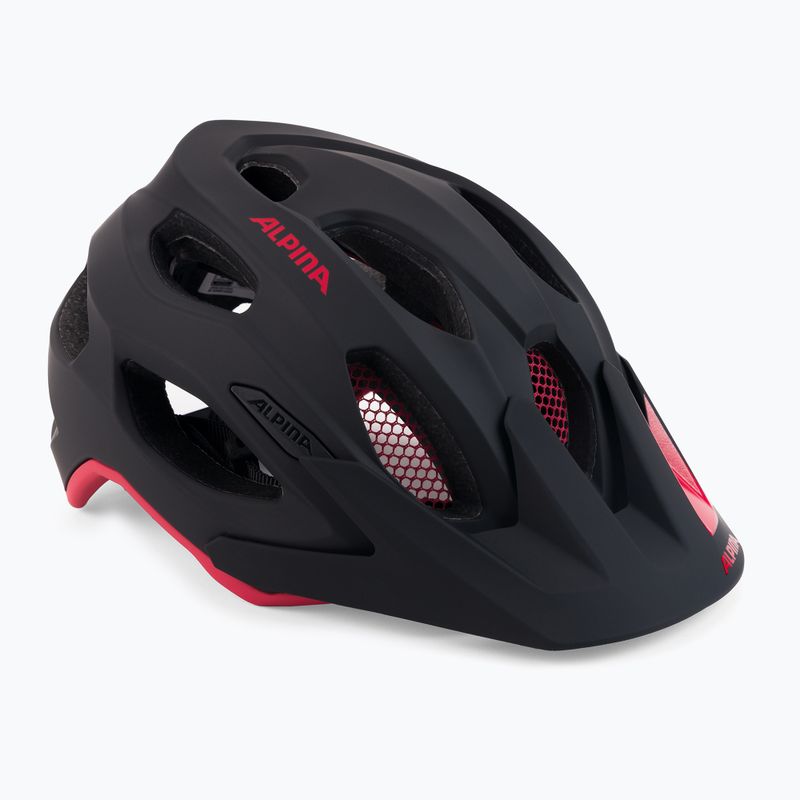 Cască de bicicletă Alpina Carapax 2.0 black/red matte