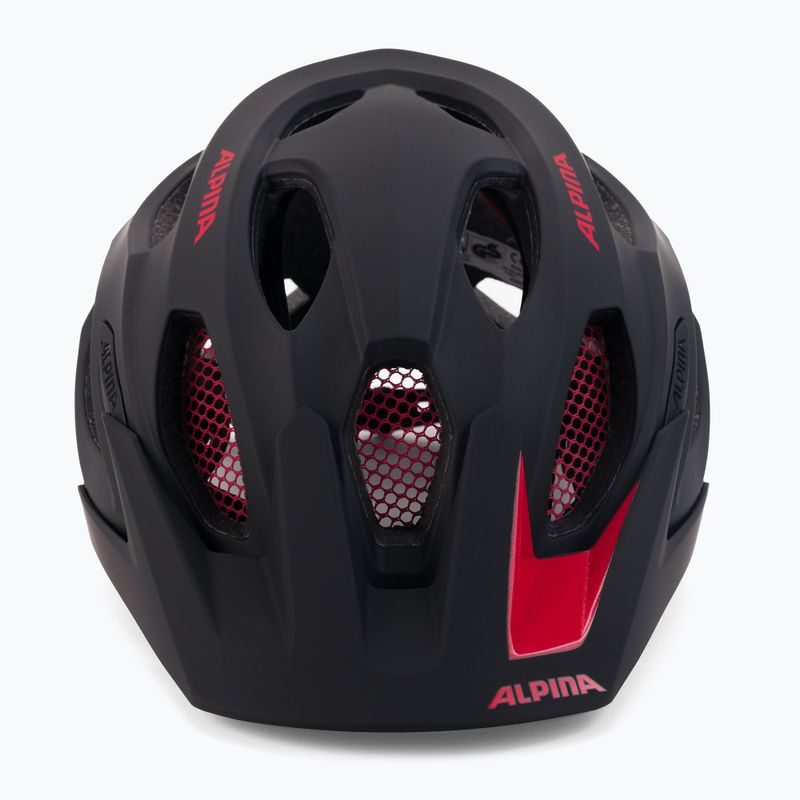Cască de bicicletă Alpina Carapax 2.0 black/red matte 2