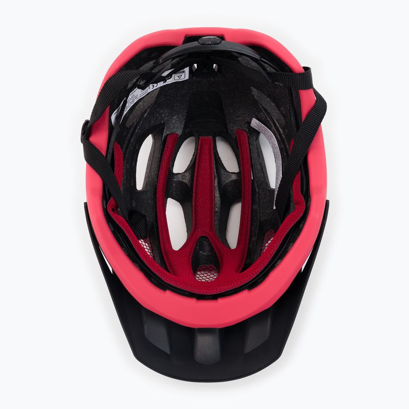 Cască de bicicletă Alpina Carapax 2.0 black/red matte 5
