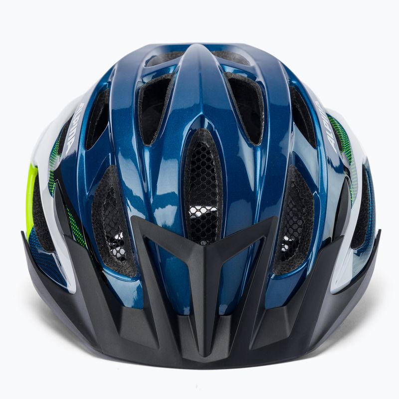 Cască de bicicletă Alpina MTB 17 dark blue/neon 2