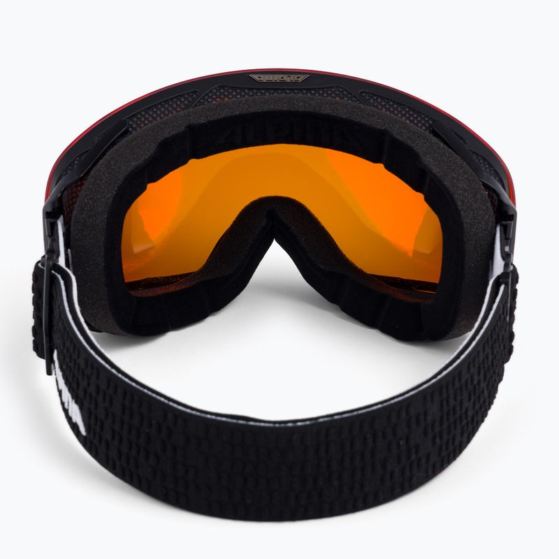 Ochelari de schi Alpina Granby Q-Lite black matt/red sph 3