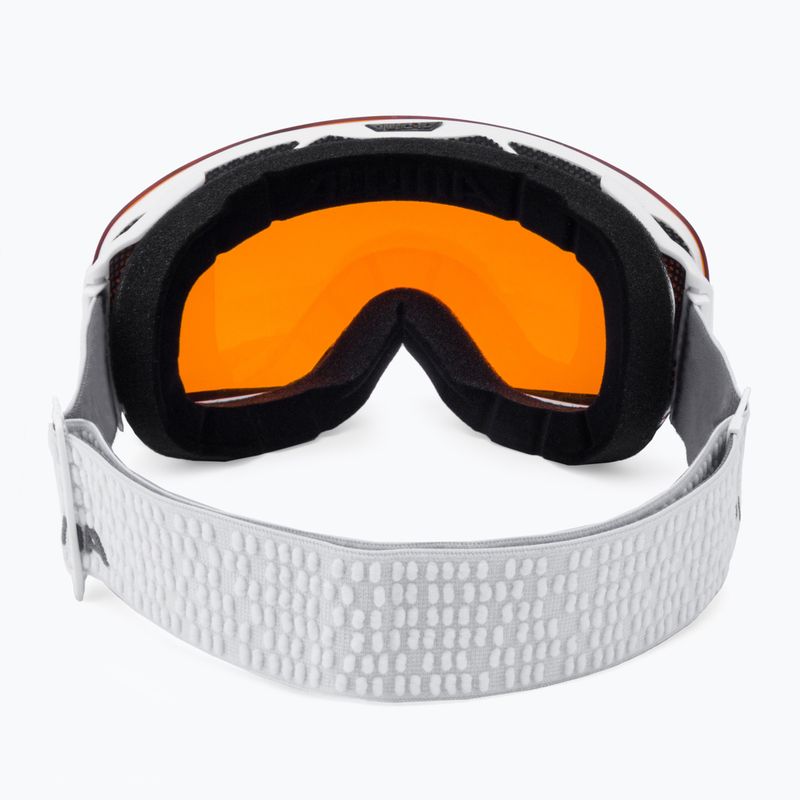 Ochelari de schi Alpina Granby Q-Lite white gloss/blue sph 3