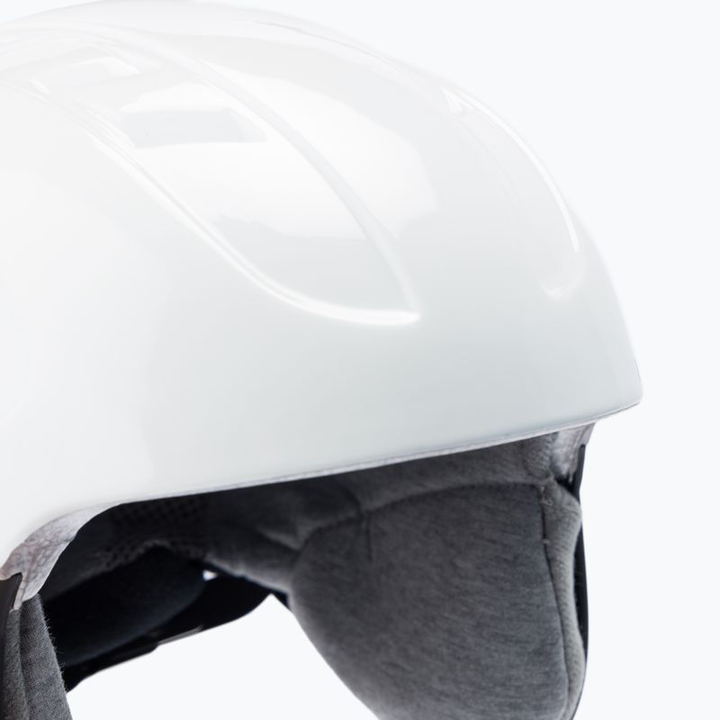 Căști de schi pentru copii Alpina Carat white/red/blue 6