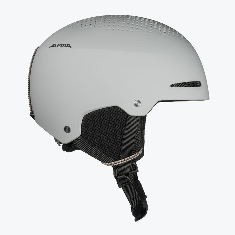 Căști de schi pentru copii Alpina Zupo grey matt 4