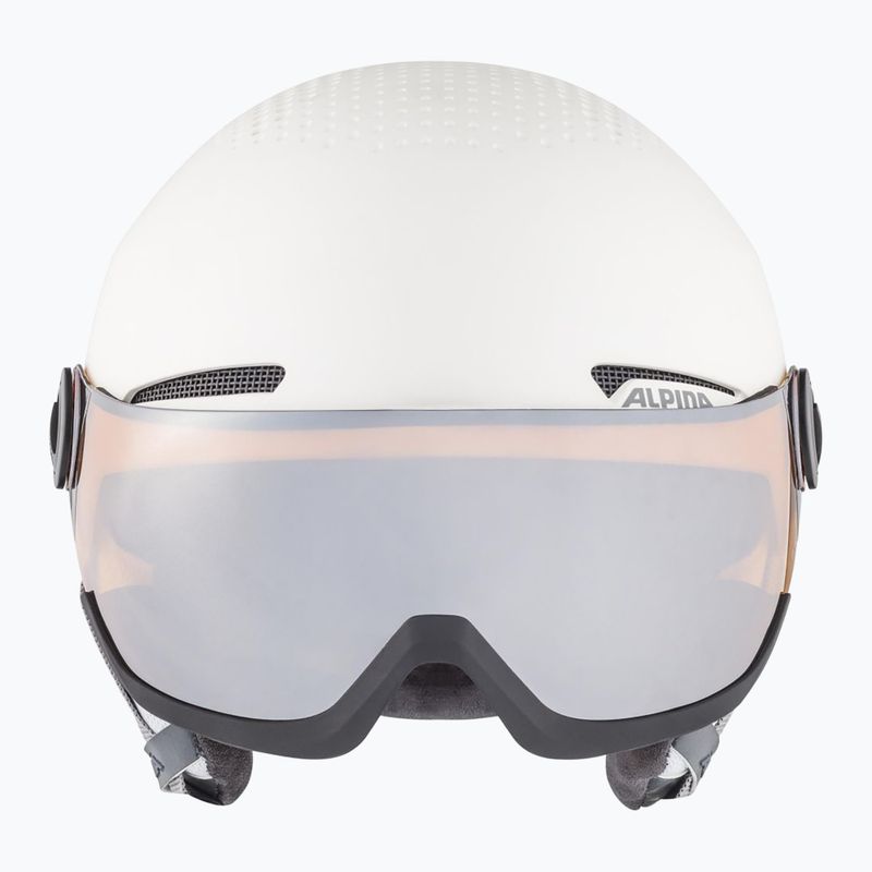 Cască de schi Alpina Arber Visor Q Lite white matt 10