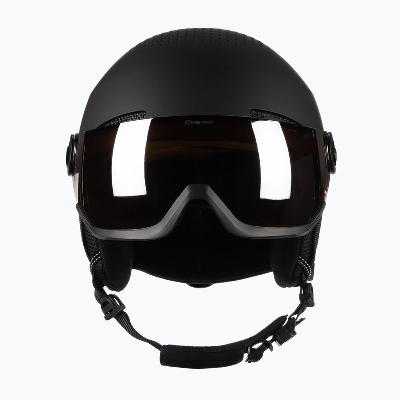 Cască de schi Alpina Arber Visor Q Lite black matte 2