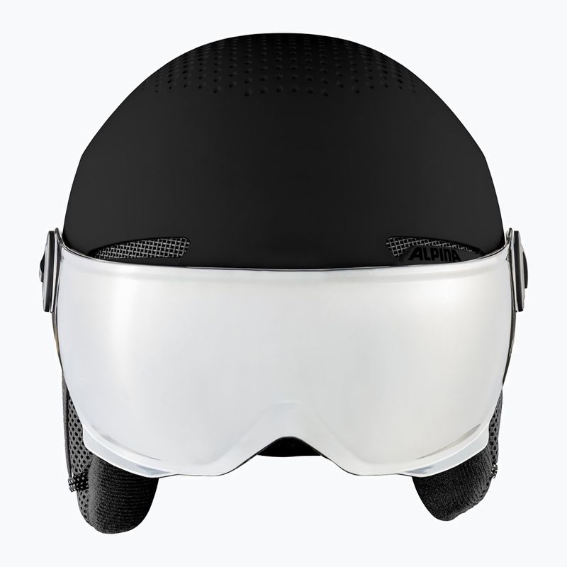 Cască de schi Alpina Arber Visor Q Lite black matte 10