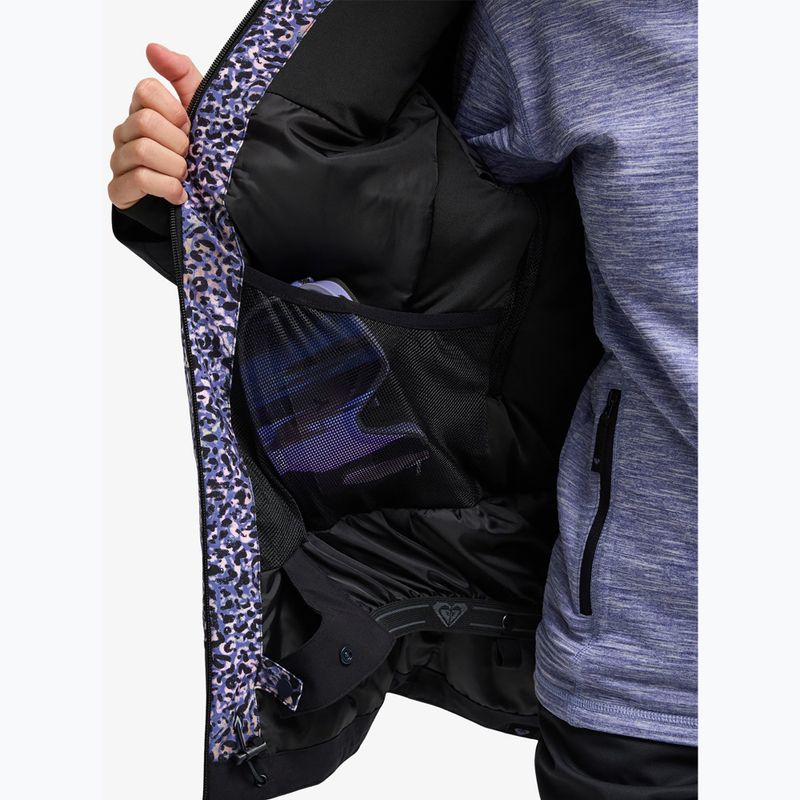 Geacă de snowboard pentru femei ROXY 20K Ice Haven twilight purple wildin out 11