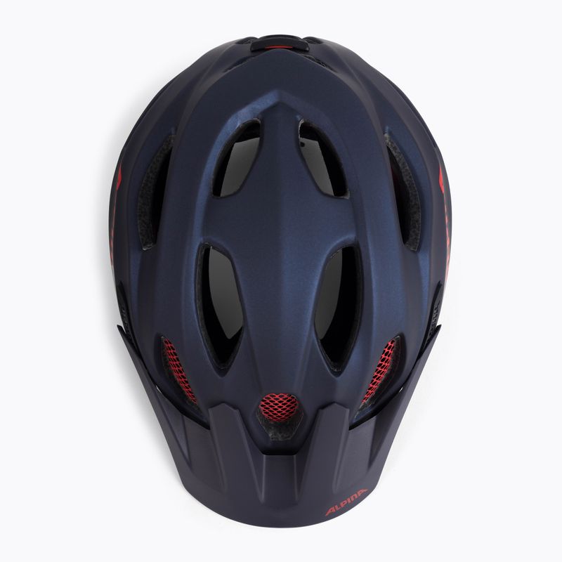 Cască de bicicletă pentru copii Alpina Carapax indigo matte 6