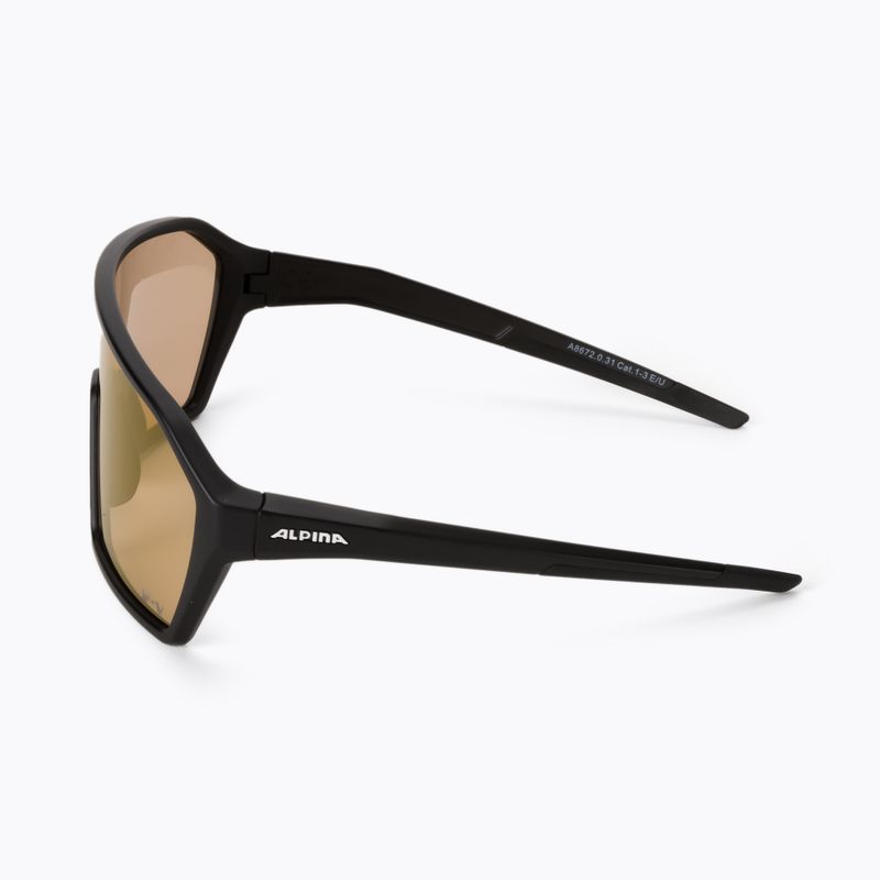 Ochelari de protecție pentru bicicletă Alpina Ram Q-Lite V black  matt/red mirror 4