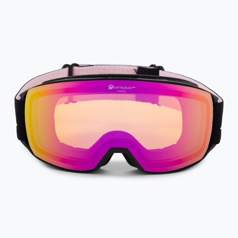 Ochelari de schi Alpina Nakiska Q-Lite black/rose matt/pink 2