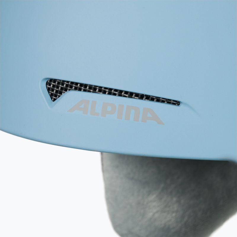 Căști de schi pentru copii Alpina Zupo skyblue matt 7