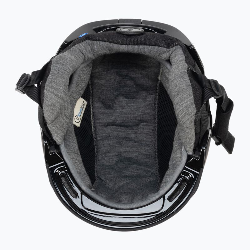 Cască de schi Alpina Gems black matte 5
