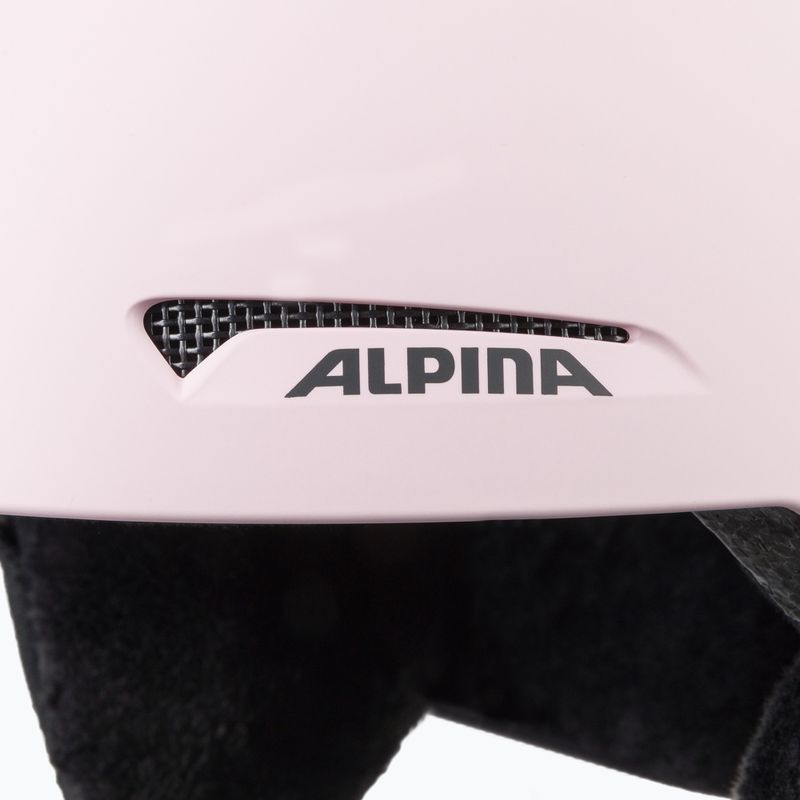 Cască de schi Alpina Arber rose matt 7