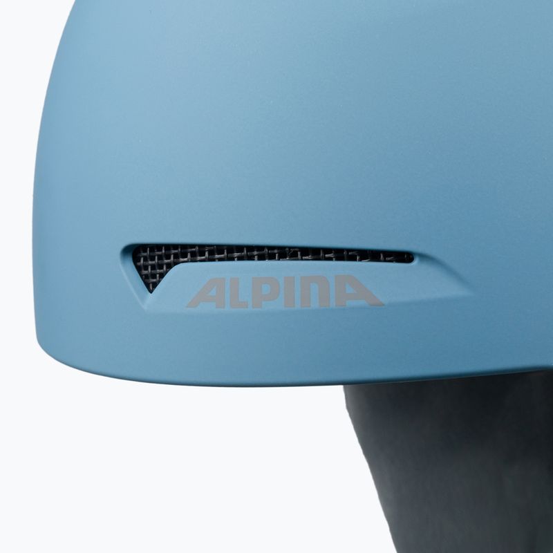 Cască de schi Alpina Arber skyblue matt 7