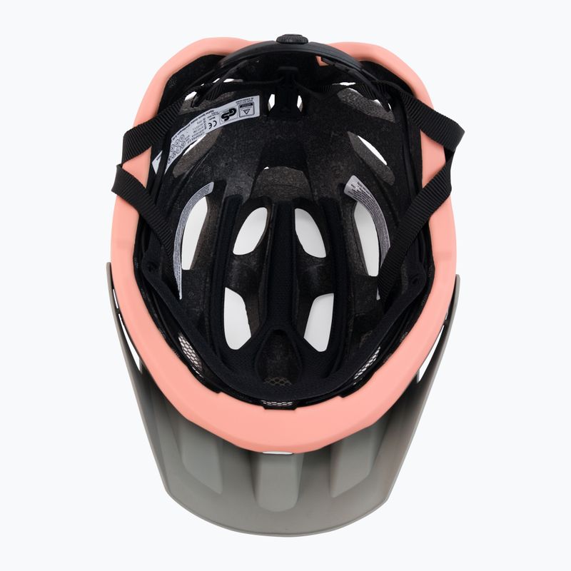 Cască de bicicletă Alpina Carapax 2.0 moon grey peach matt 5