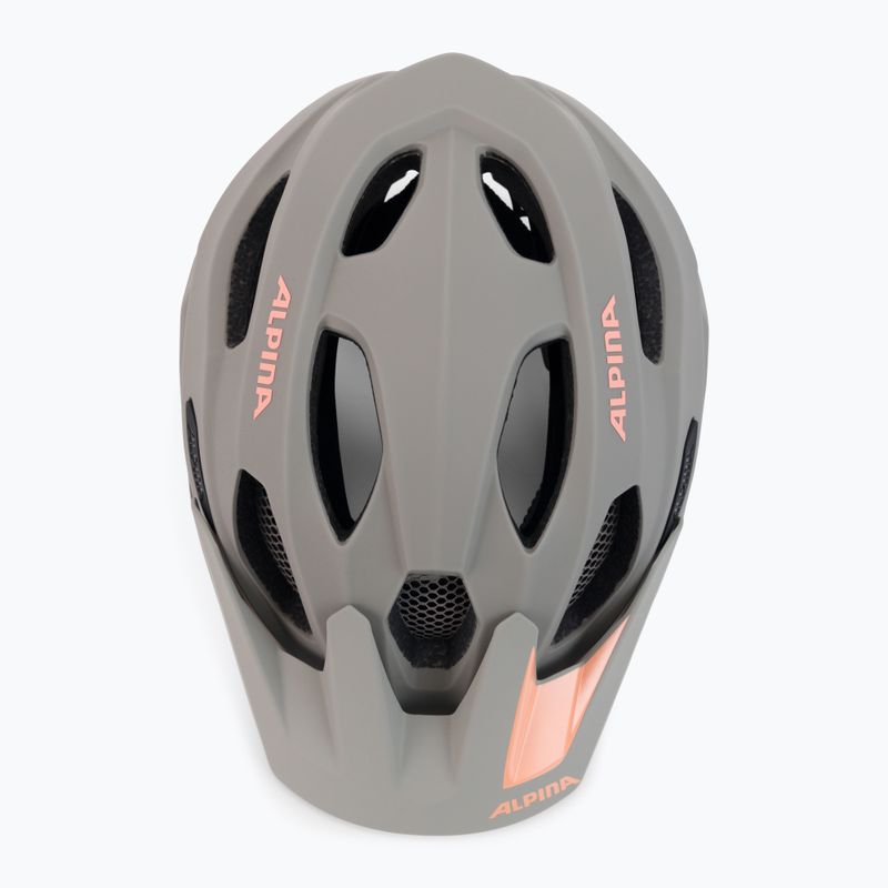 Cască de bicicletă Alpina Carapax 2.0 moon grey peach matt 6