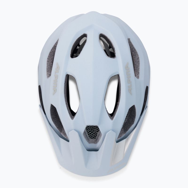 Cască de bicicletă Alpina Carapax 2.0 dove blue/grey matte 6