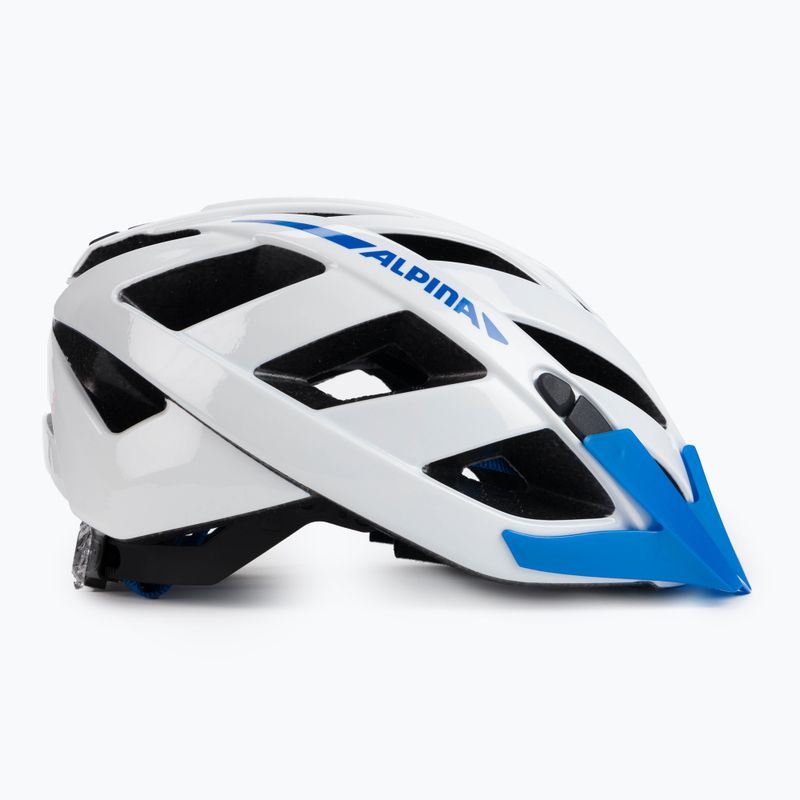 Cască de bicicletă Alpina Panoma 2.0 white/blue gloss 3