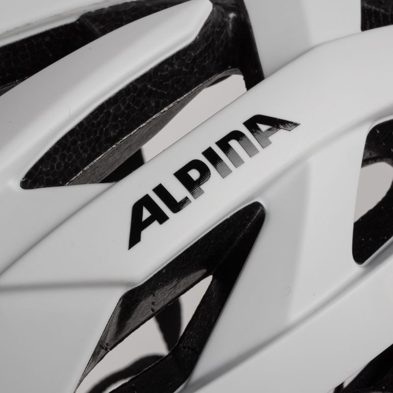 Cască de bicicletă Alpina Valparola white matte 7