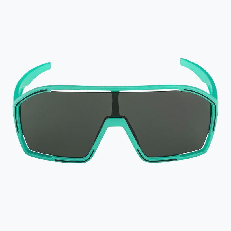 Ochelari de soare Alpina Bonfire turquoise matt/green 2