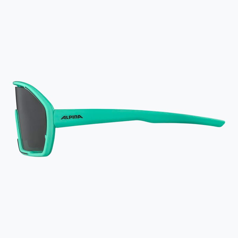 Ochelari de soare Alpina Bonfire turquoise matt/green
