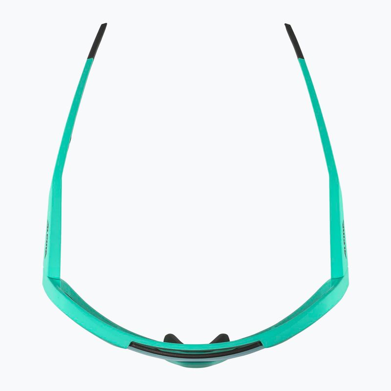Ochelari de soare Alpina Rocket Q-Lite turquoise matt/green mirror 4