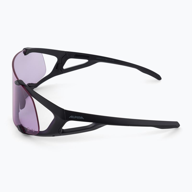 Ochelari de soare Alpina Hawkeye Q-Lite V black matt/purple 4