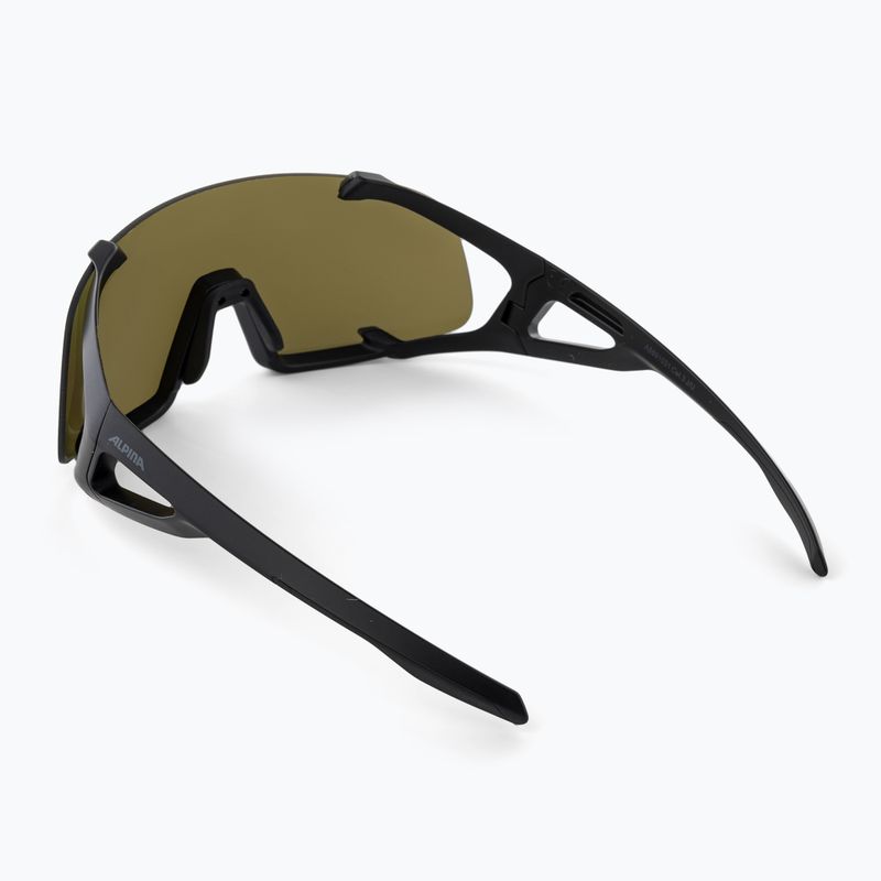 Ochelari de soare Alpina Hawkeye Q-Lite black matt/silver mirror 2