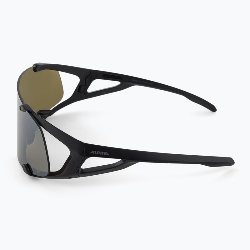 Ochelari de soare Alpina Hawkeye Q-Lite black matt/silver mirror 4