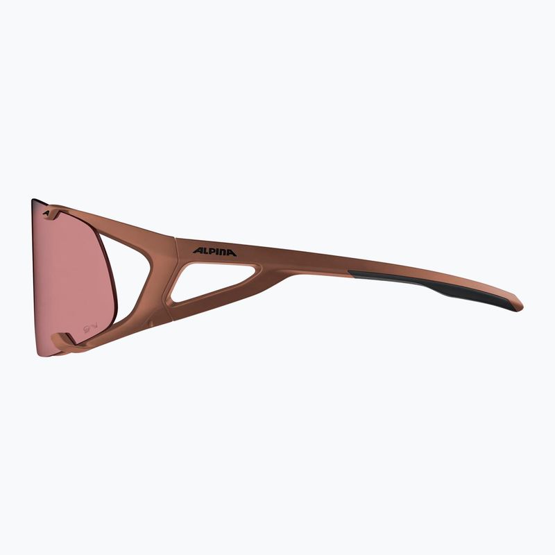 Ochelari de soare Alpina Hawkeye Q-Lite brick matt/black red mirror 3