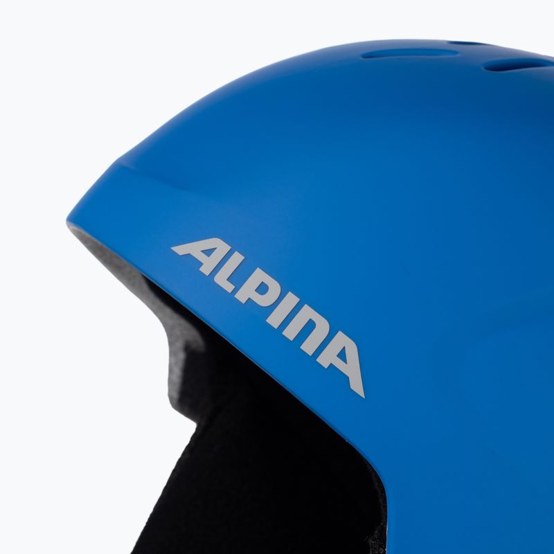 Căști de schi pentru copii Alpina Pizi blue matt 9