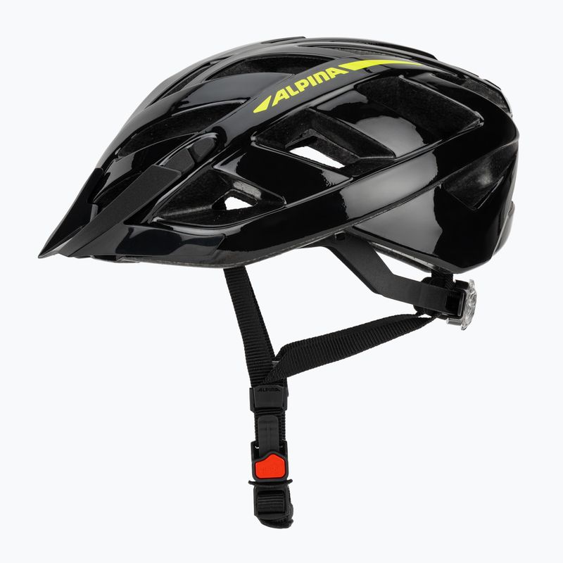 Cască de ciclism Alpina Panoma 2.0 black/neon yellow gloss 3