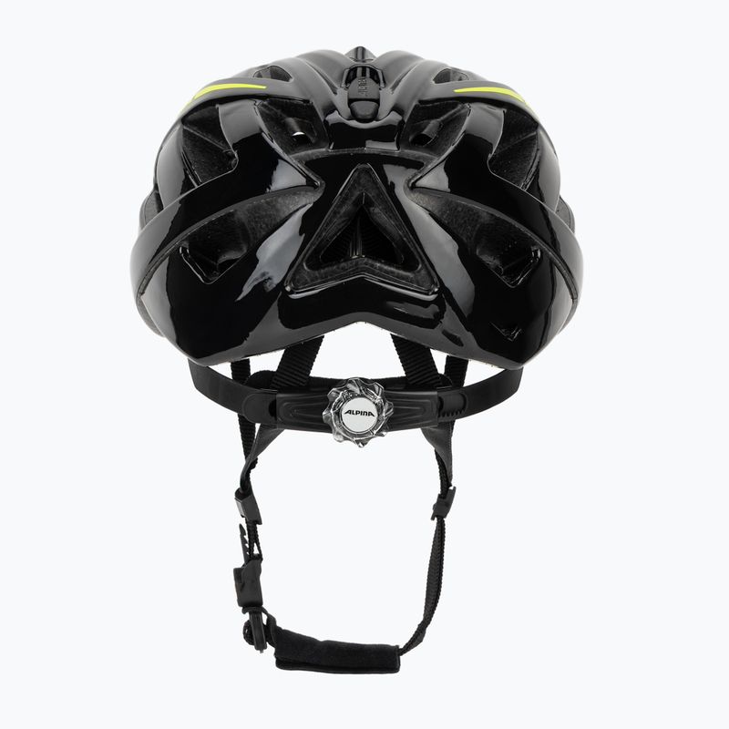 Cască de ciclism Alpina Panoma 2.0 black/neon yellow gloss 4