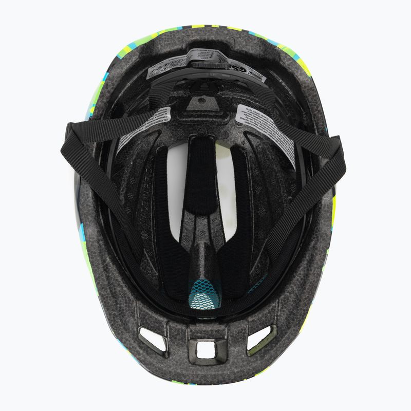Cască de bicicletă pentru copii Alpina Pico neon green/ blue gloss 5