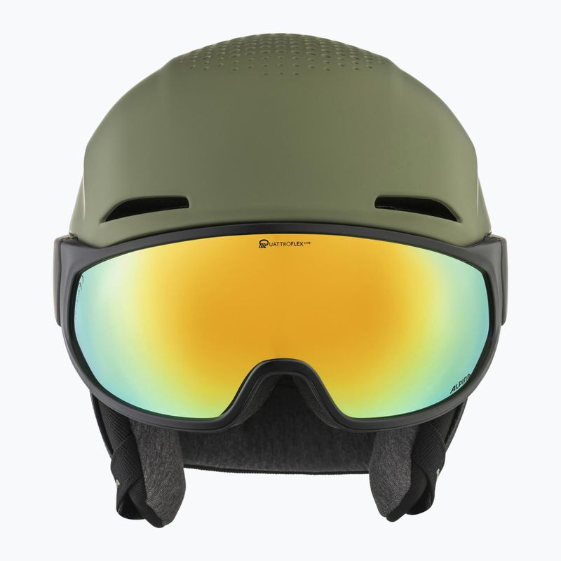 Cască de schi Alpina Alto Q-Lite olive matt 7