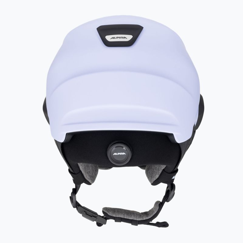 Cască de schi Alpina Alto Q-Lite liliac/negru mat 3