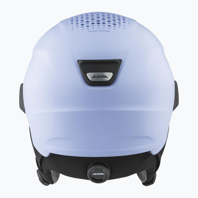 Cască de schi Alpina Alto Q-Lite liliac/negru mat 8