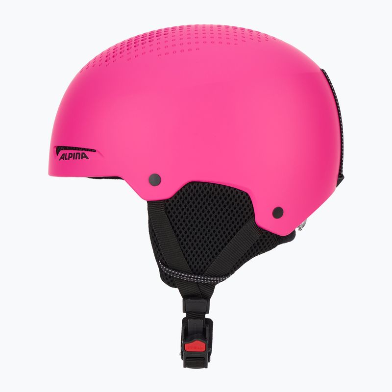Cască de schi pentru copii Alpina Zupo pink matt 3