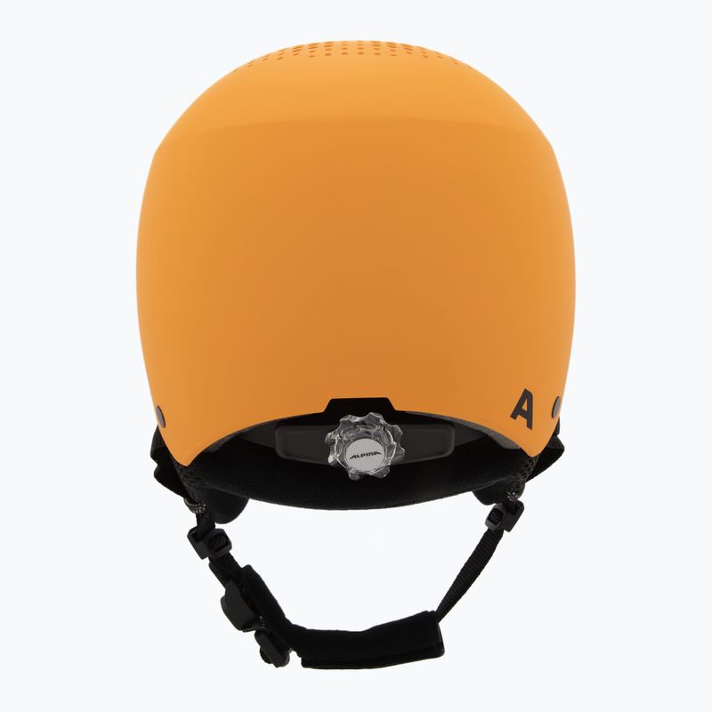 Cască de schi pentru copii  Alpina Zupo Visor Q-Lite burned/ yellow matt 4