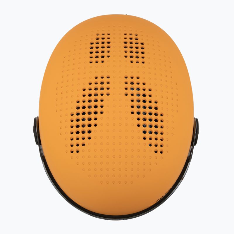 Cască de schi pentru copii  Alpina Zupo Visor Q-Lite burned/ yellow matt 6