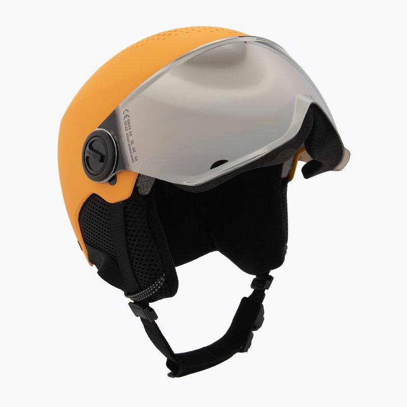 Cască de schi pentru copii  Alpina Zupo Visor Q-Lite burned/ yellow matt 10