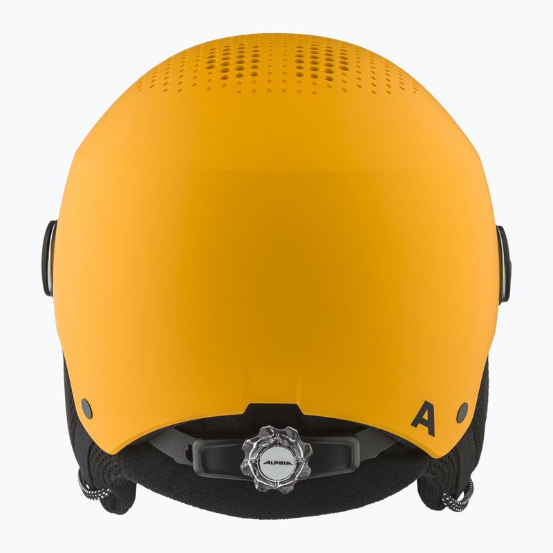 Cască de schi pentru copii  Alpina Zupo Visor Q-Lite burned/ yellow matt 3